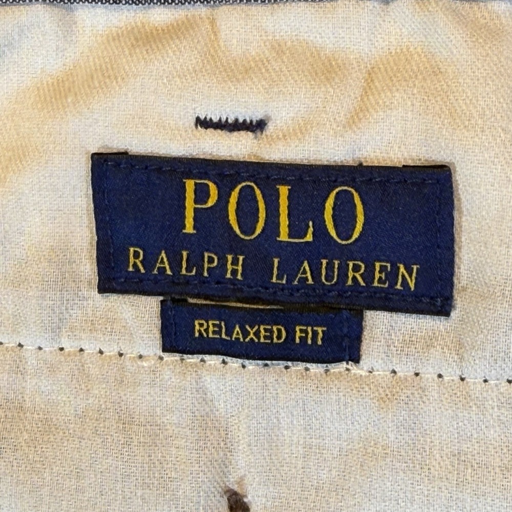 Polo Ralph Lauren Men's Shorts Size 31 Blue 100% Cotton Chino Style Classic - Picture 2 of 8
